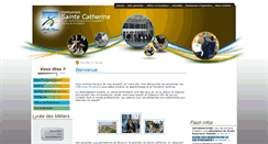 Desktop Screenshot of ets-stecatherine.com